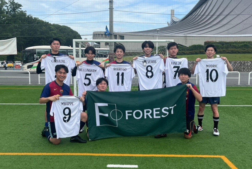 FOREST FOOTBALLフットサル大会 チーム写真